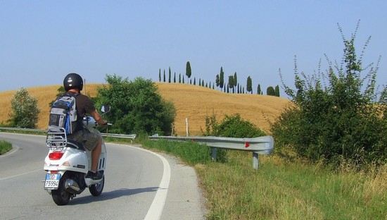 Tour in Vespa