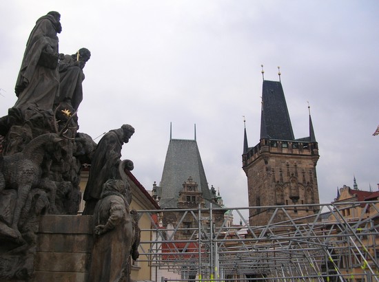 Gruppo scultoreo sul ponte