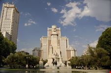 madrid il monumento a cervantes
