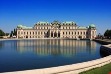 vienna scorcio del palazzo del belvedere
