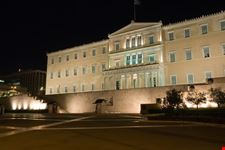 Il Palazzo del Parlamento in Piazza Syntagma 