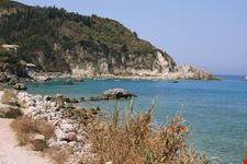 La spiaggia di Aghios Nikita