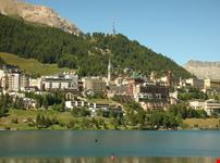 St. MOritz Dorf vista dal lago