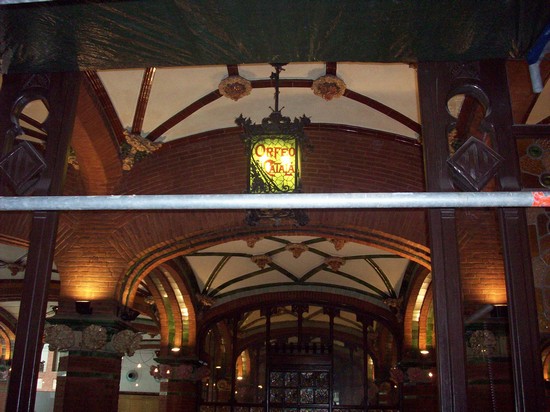 Interno Palau de la Musica