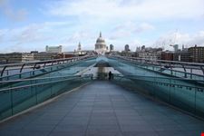 Particolare del Millennium Bridge