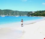 La spiaggia di Bequia, Grenadine La spiaggia di Bequia, Grenadine
