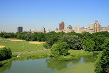 I grattacieli di Manhattan visti dal Central Park