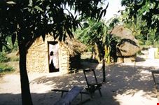 villaggio all'interno della costa