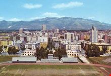 Stadio Comunale e panoramica del paese