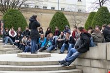Gruppi di studenti.