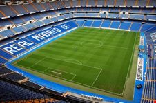 madrid l interno dello stadio santiago bernabeu