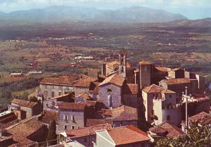 Veduta parziale del paese