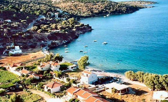 Veduta di Kerveli, Samos