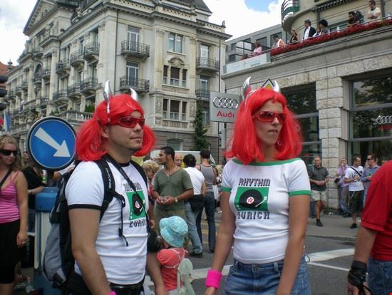 La trasgressione della Street Parade Fonte: Marco Diadei Marco Diadei Marco Diadei