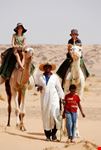 trekking in deserto