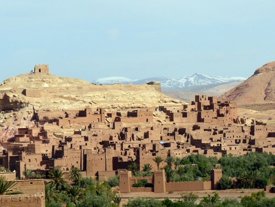 Vista su Ait-Ben-Haddou 