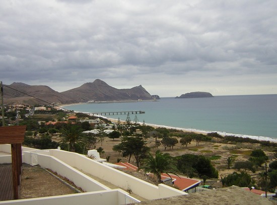 Porto Santo, suggestiva anche con la pioggia