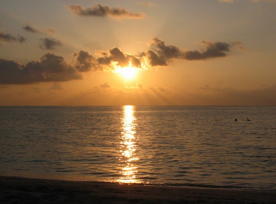 tramonto maldiviano