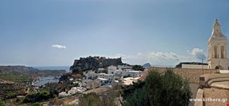 kythira chora the capital of island