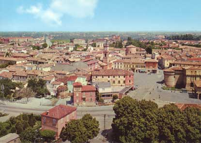 Veduta del centro abitato