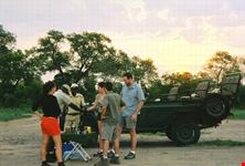 Sundowner drink on safari