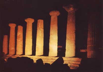 Notturno, Tempio di Ercole