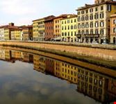 pisa the arno river by pisa