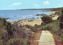 Vista parziale della spiaggia