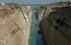 athens the corinth canal