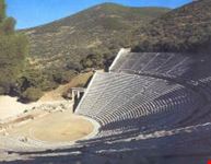 athens the ancient theater of epidavros famous for its perfect