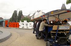amsterdam beer bike