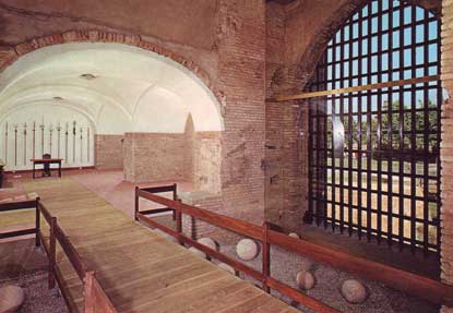 Interno della Rocca Sforzesca