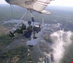 The author takes to the skies! The author takes to the skies!