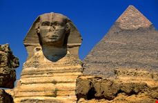 Sphinx and the Pyramids