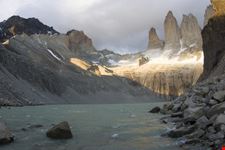 puerto natales sunrise near the owers