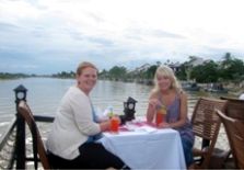 hoi an sunset dinner cruises by cinnamon cruises