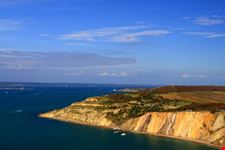 the needles park at alum bay isle of wight