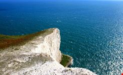 the needles park at alum bay isle of wight