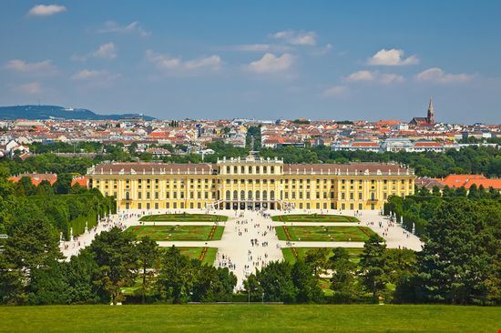 Schonbrunn Palace Vienna  