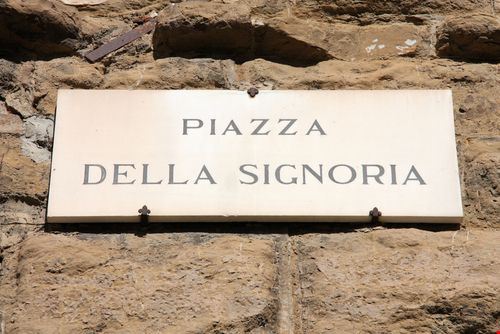 Piazza della Signoria Florence  
