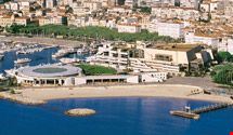 cannes vue du aerienne du palais