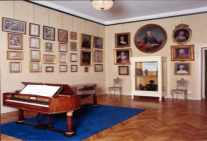 Interno della casa natale di Toscanini