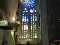 barcelone sagrada familia vue interne