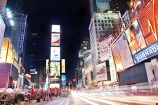 new york times square bei nacht