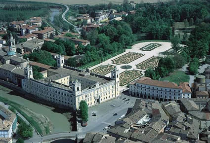 Veduta aerea della Reggia