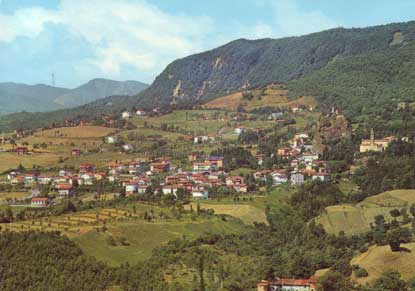 Veduta panoramica del paesaggio