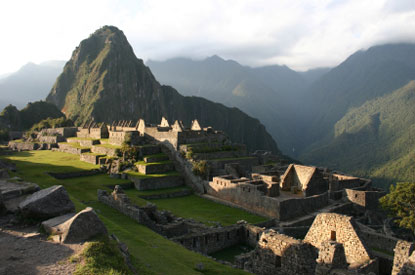 Machu Picchu al tramonto