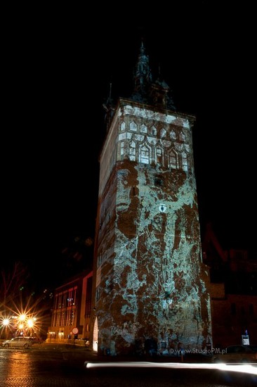 Danzica di notte