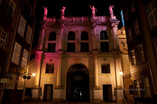 Danzica di notte