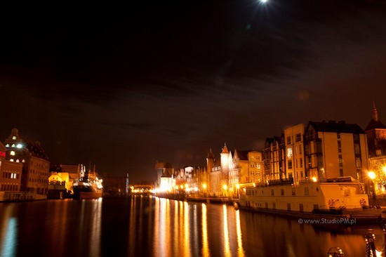 Danzica di notte